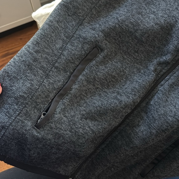 Dark gray warm comfortable vest - Picture 5 of 6